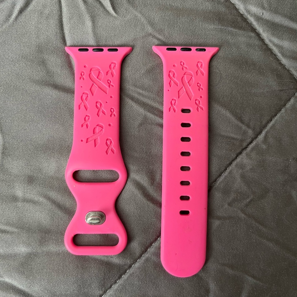Breast Cancer Awareness Apple Watch band